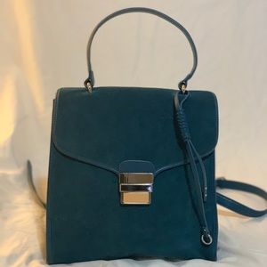 Teal zara backpack